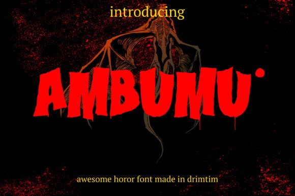 Ambumu: A Gothic Display Font That Adds Edge to Modern Web Design
