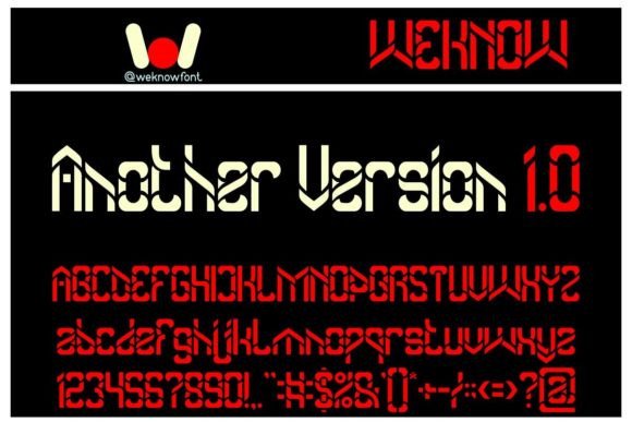 Another Version: A Display Font Built for Bold Editorial Storytelling