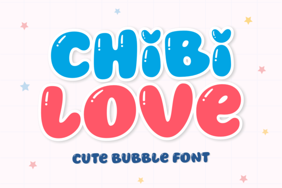 Chibi Love: A Playful Display Font for Editorial Design