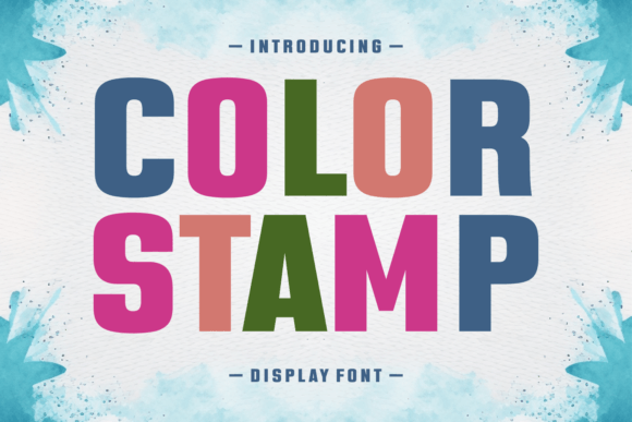 Color Stamp: A Playful Display Font That Elevates Campaign Visuals
