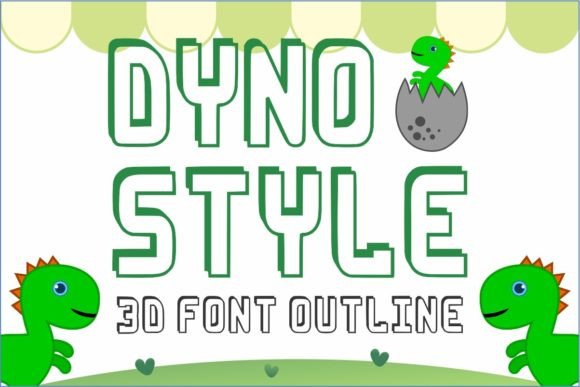 Dyno Style: A Display Font for Digital Branding