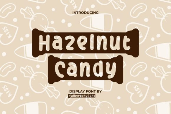 Hazelnut Candy Font Makes Campaign Visuals Pop