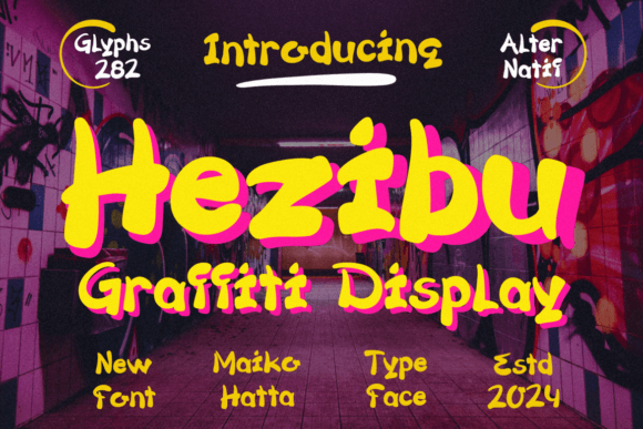 Hezibu: A Display Font That Gave My Small Business a Bold New Voice