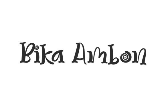 How Bika Ambon Font Gave My Bakery Brand a Fresh New Look