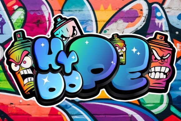 Hype Dope Font Review: A Gritty Display Typeface for Bold Branding