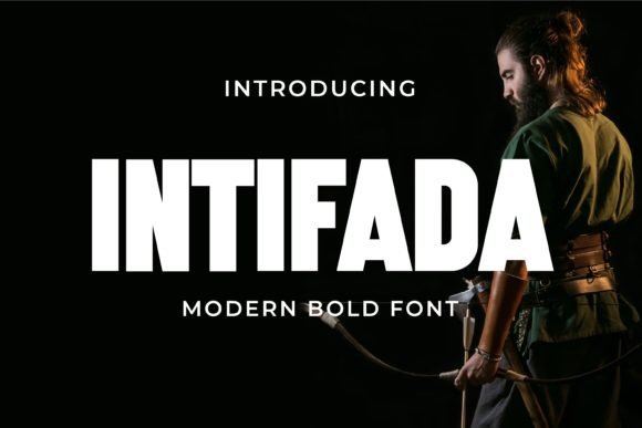 Intifada: A Display Typeface That Commands Attention in Web Design