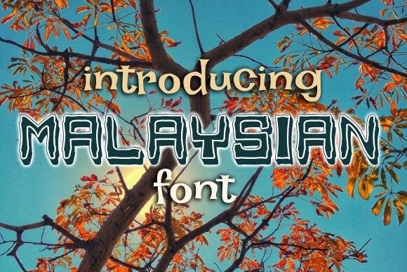 Malaysian: A Decorative Font That Transforms Brand Identity