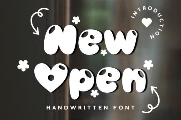 New Open Font: A Quirky Display Typeface for Modern Web Design