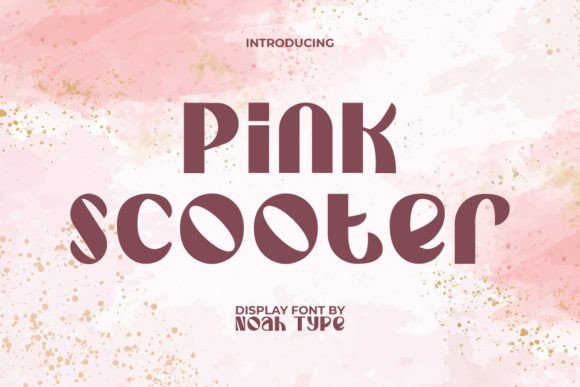 Pink Scooter: A Display Font for Scroll-Stopping Marketing