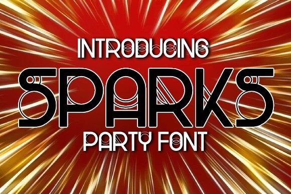 Sparks Font Review: An Elegant Retro Typeface for Brand Design