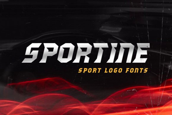 Sportine: A Display Font for Handmade Product Designs