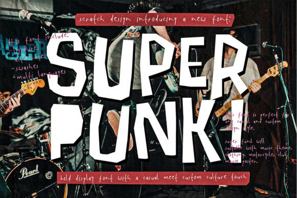 Super Punk: The Display Font That Elevates Handmade Goods