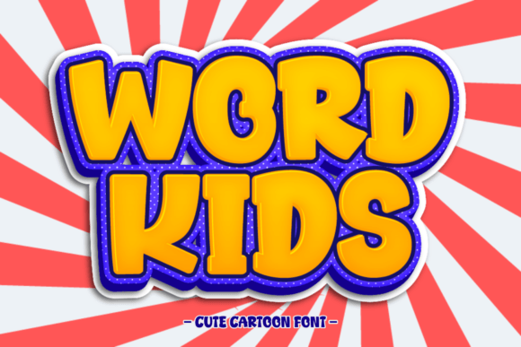 Word Kids Font: A Playful Typeface for Small Business Branding